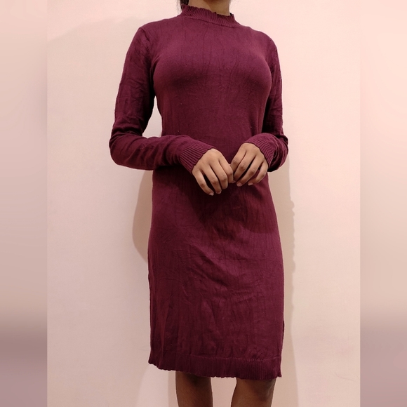 korean Dresses & Skirts - 💜Winter bodycon dress